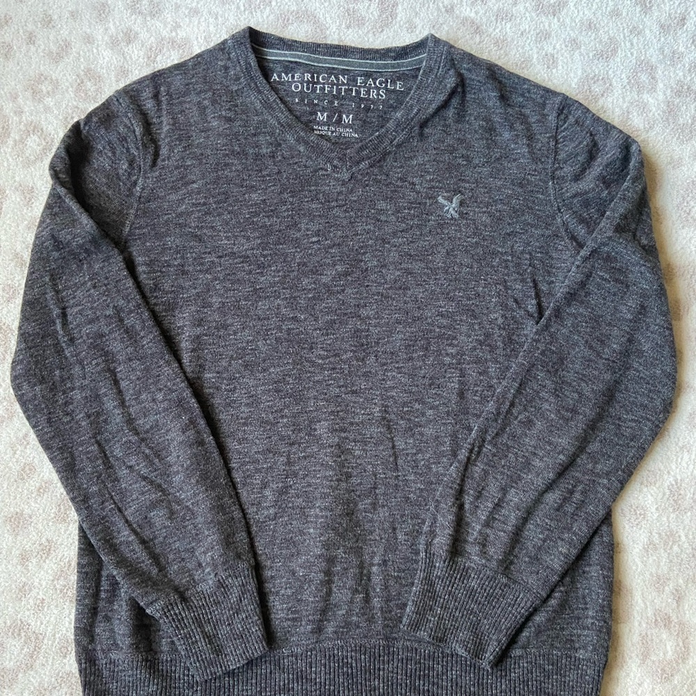 American Eagle men’s v-neck sweater